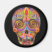 Dia de los Muertos Aimants