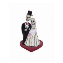 Dia de Los Muertos Postkarten
