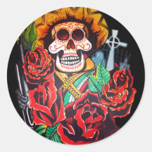 dia de Los Muertos Sticker