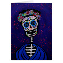 DIA DE LOS MURTOS CARD CARTES