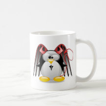 Diable à ailes Tux Tasses À Café