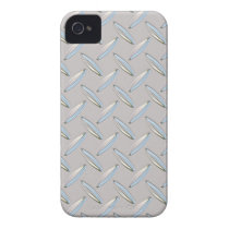 Diamant-Platte metallisch Iphone 4 Etuis