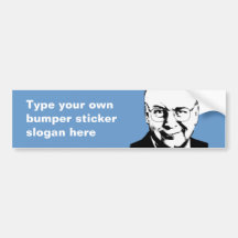 Dick Cheney-Autoaufkleber
