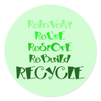 Die 5 r des Recycelns