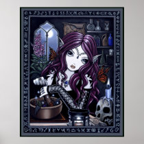 Die Alchemist-gotische Fantasie-Kunst