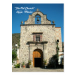 Die alte Kirche in Ajijic Mexiko Postkarte