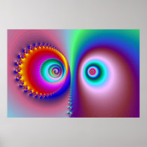 Die Augen von hypnotisiert