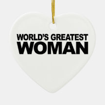 Die bestste Frau der Welt Weihnachtsornament
