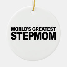 Die bestste Stiefmutter der Welt Weihnachtsbaum Ornamente