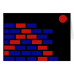Die Chinesische Mauer und der Mond Karte