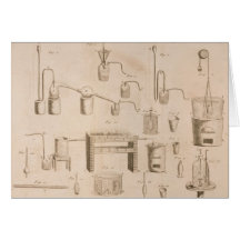 Die Elemente von Chemistry Grußkarte