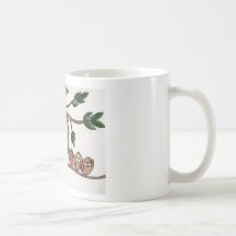 Die Eulen-Familie Kaffeetasse