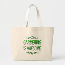 Die Gartenarbeit ist fantastisch Leinentaschen