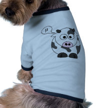 Die Kuh sagt μ Hundekleidung