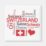 Die Liebe der Sache-I über die Schweiz Kühlschrankmagnete