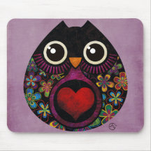 die Luke der Eule Mousepads