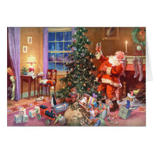 DIE NACHT VOR WEIHNACHTEN GRUßKARTE