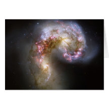 Die NASA - Die Antennen-Galaxien NGC4038-4039 Grußkarten