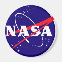 Die NASA-Fleischklöschen-Logo Magnete