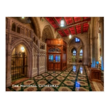 Die nationale Kathedrale Postkarte