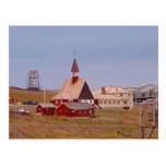Die nördlichste Kirche der Welt Postkarte