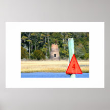 Die Preis-Nebenfluss-Ruine Poster