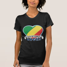 Die Republik Kongo Felsen Tshirt