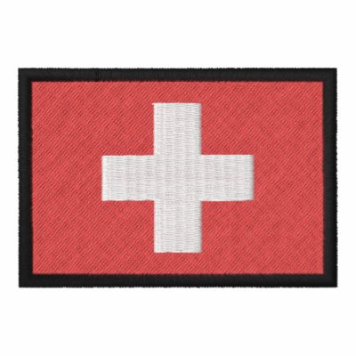 Die Schweiz Besticktes Polo Hemd