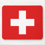 Die Schweiz-Flagge Mousepad