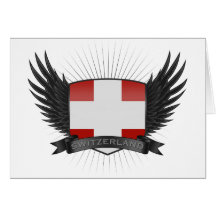 Die SCHWEIZ Grußkarte