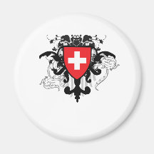 Die Schweiz Kühlschrankmagnet