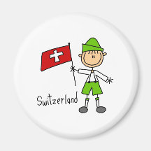 Die Schweiz-Magnet Kühlschrankmagnete