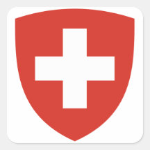 Die Schweiz-Wappen Sticker