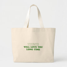 DIESE WERDEN LIEBE SIE LANGE ZEIT LEINENTASCHEN