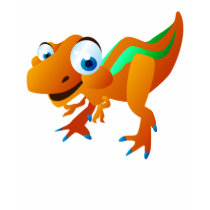 Dina das Dinosaurier-T-Shirt