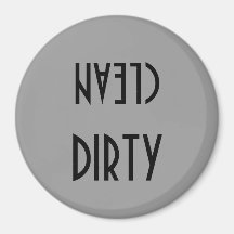 DIRTY/CLEAN SPÜLMASCHINEN-MAGNET