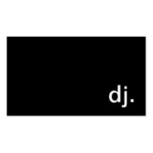DJ-Visitenkarte