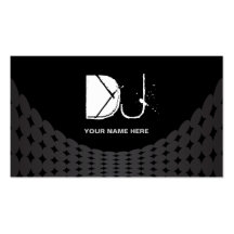 DJ-Visitenkarten