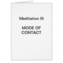 DK-Meditations-Reihe: Meditation III - KARTE