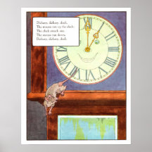 Dock vintage de Dickery Dickery d'impression de cr Affiches