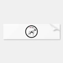 Dogge-Hund Auto Aufkleber