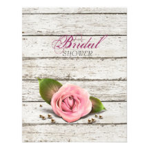 douche nuptiale de mariage campagnard élégant vint invitation personnalisable