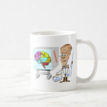 Dr. Braino et le cerveau Tasses À Café