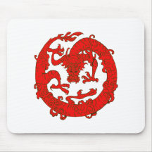 Dragon dragon tapis de souris