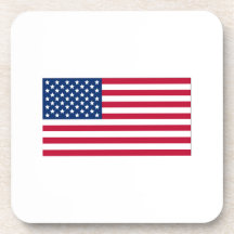 Drapeau américain sous-bock