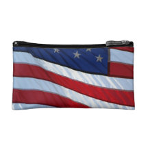 Drapeau américain trousses de toilette