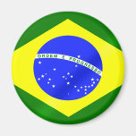 Drapeau brésilien des cadeaux et du tee - shirt du magnets