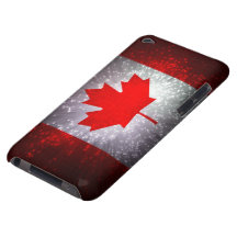 Drapeau canadien étuis barely there iPod
