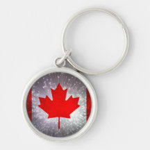 Drapeau canadien porte-clefs