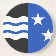 Drapeau d'Argovie, Suisse Dessous De Verres